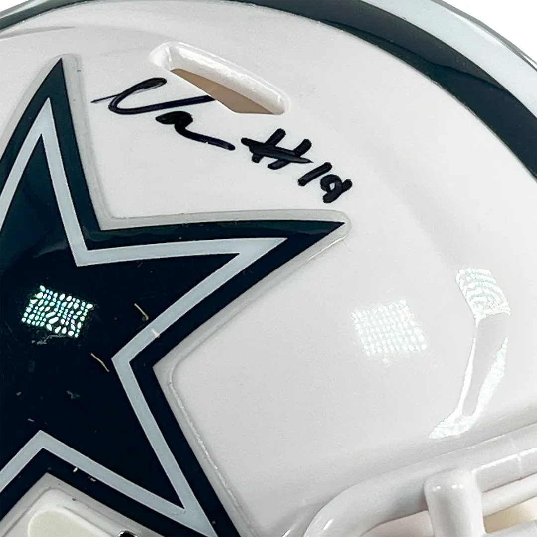 Noah Igbinoghene Signed Dallas Cowboys Alt 2022 Speed Mini Football Helmet (JSA)