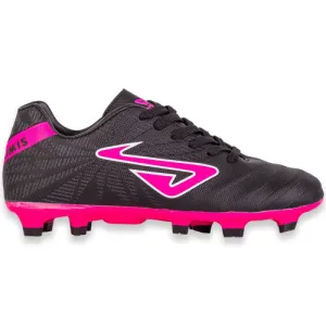 Nomis Kids Immortal FG Football Boot Black/Pink