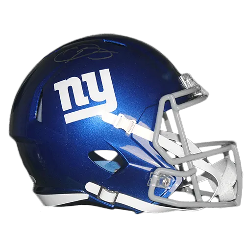 Odell Beckham Jr New York Giants Football Autographed Full Size Speed Helmet (JSA)