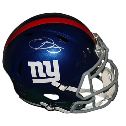 Odell Beckham Jr New York Giants Football Autographed Full Size Speed Helmet (JSA)