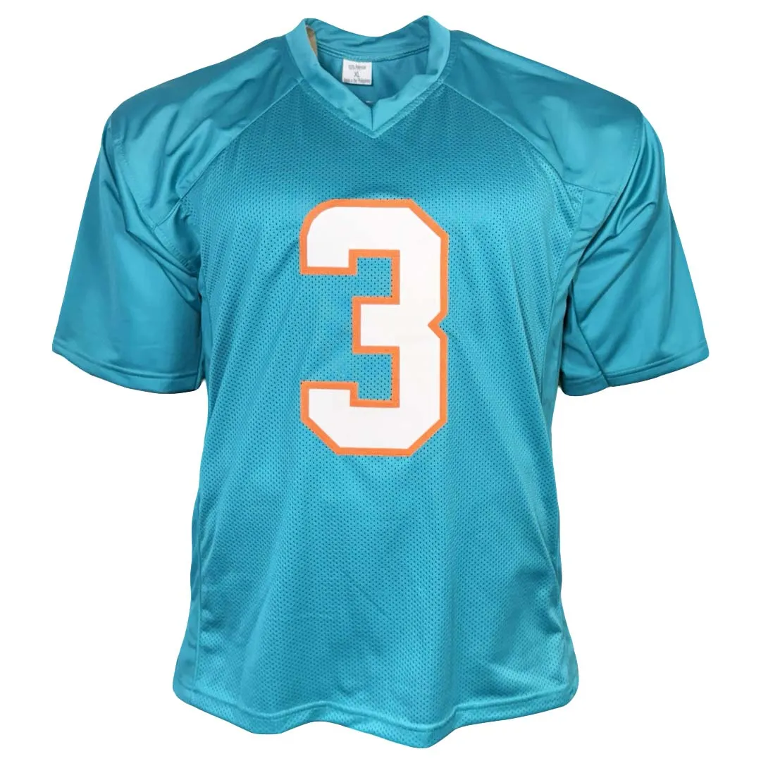 Odell Beckham Jr Signed Miami Teal Football Jersey (Beckett)