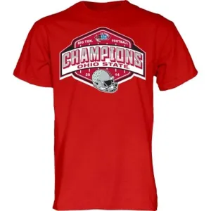 Ohio State Buckeyes 2014 Big 10 Football Champions Locker Room T-Shirt