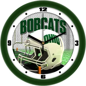 Ohio University Wall Clock - Football Helmet