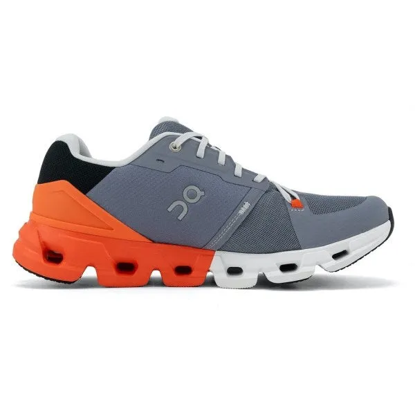 On Cloudflyer 4 D Mens Running Shoe Fossil/Flame