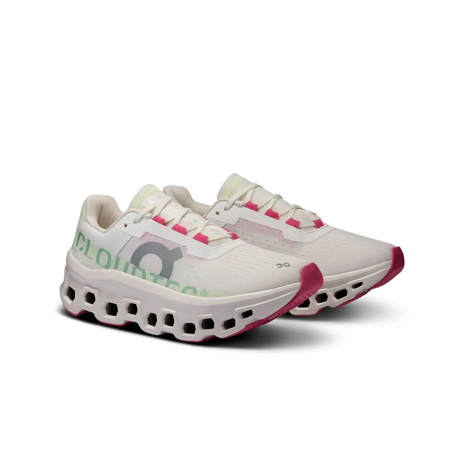 On Running Cloudmonster (White/Lima) Women Shoes 61.97725