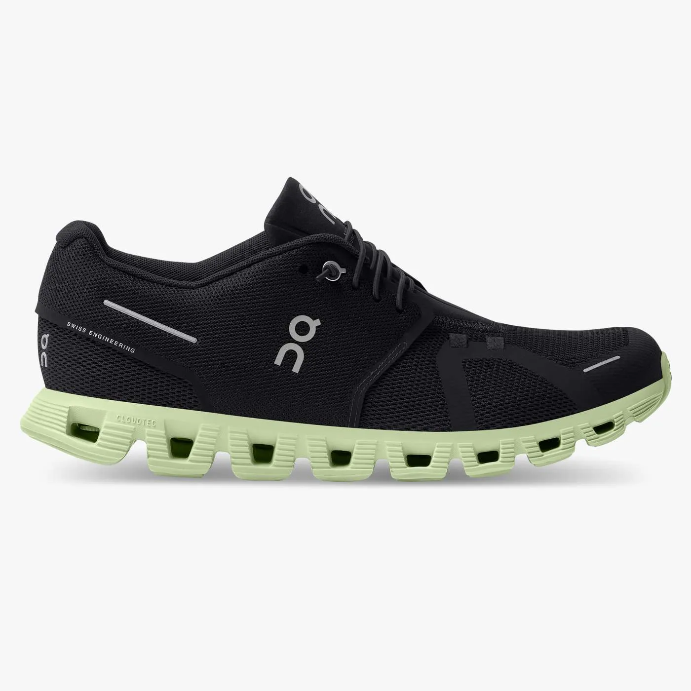 On Running Men's Cloud 5 Shoes - Magnet / Oasis