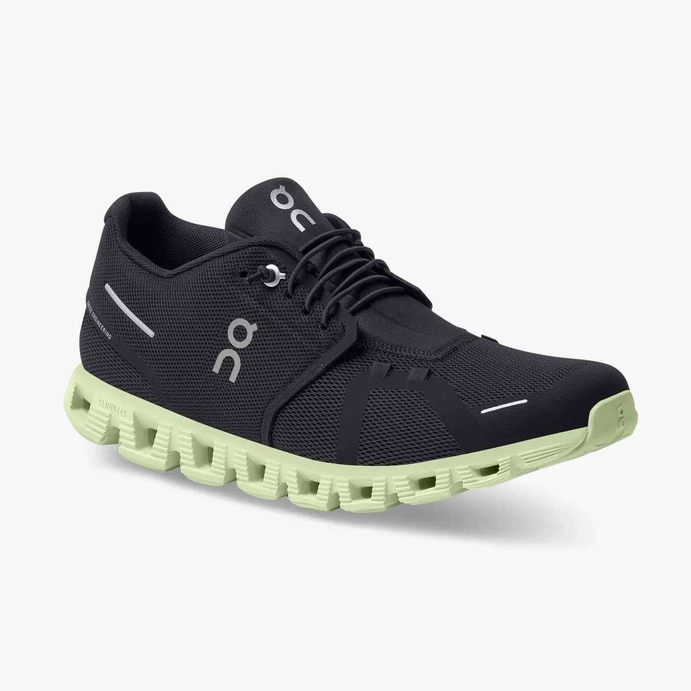 On Running Men's Cloud 5 Shoes - Magnet / Oasis