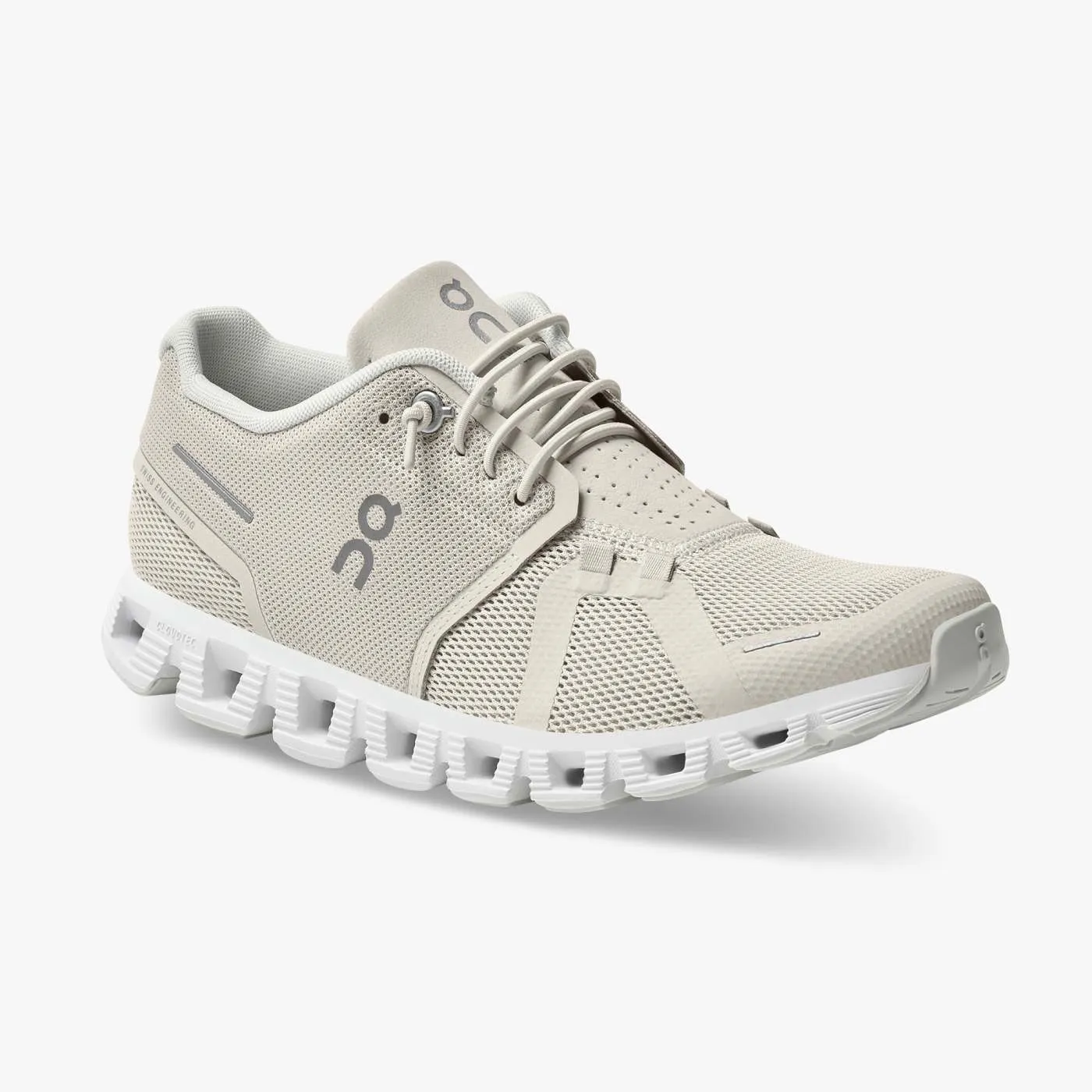 On Running Women's Cloud 5 Shoes - Pearl / White