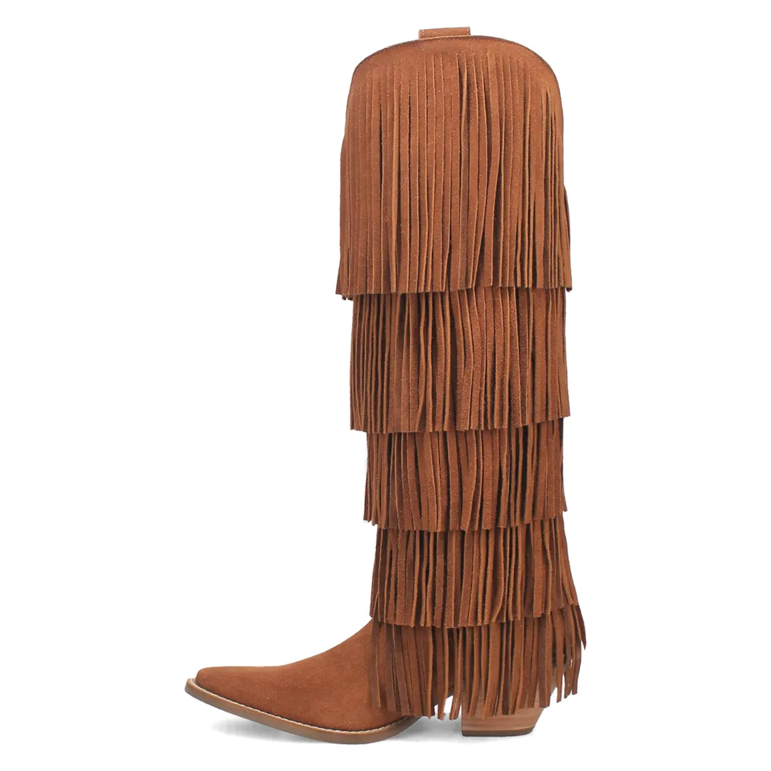 Online Exclusive | Dingo | Wild Child Suede Leather Boot in Brown **PREORDER