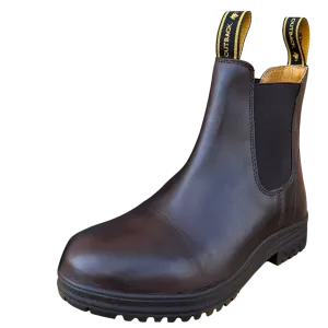 Outback Survival Gear - Dingo Slip On Water Resistant Boot Brown