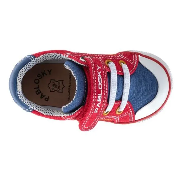 Pablosky Boys Shoe 975060 Canvas Rojo