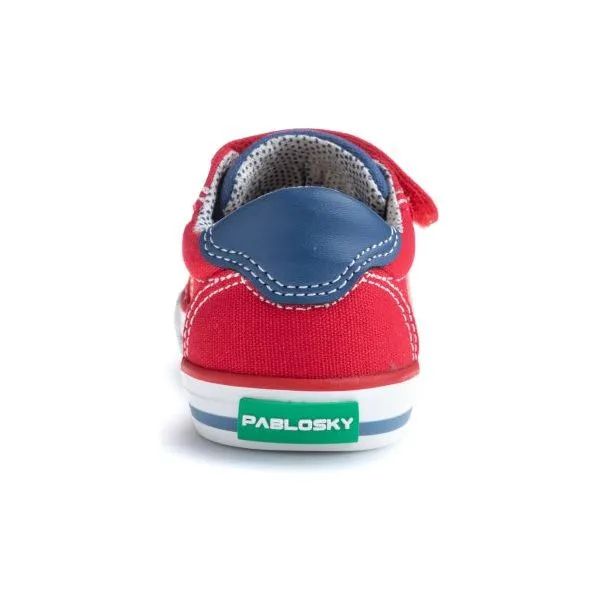 Pablosky Boys Shoe 975060 Canvas Rojo