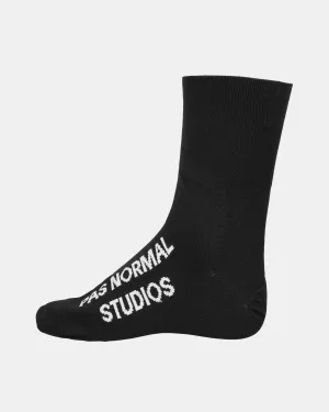 PAS NORMAL STUDIOS Logo Oversocks - Black