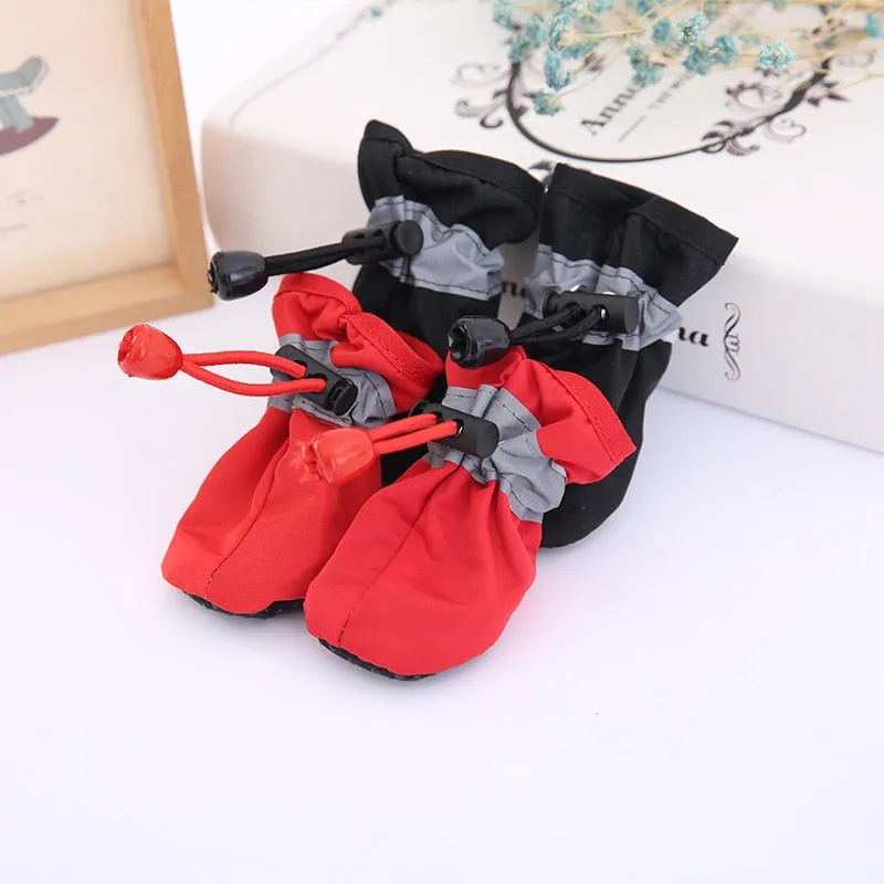 Pet Dog shoes Waterproof Anti-slip boots for puppy cat