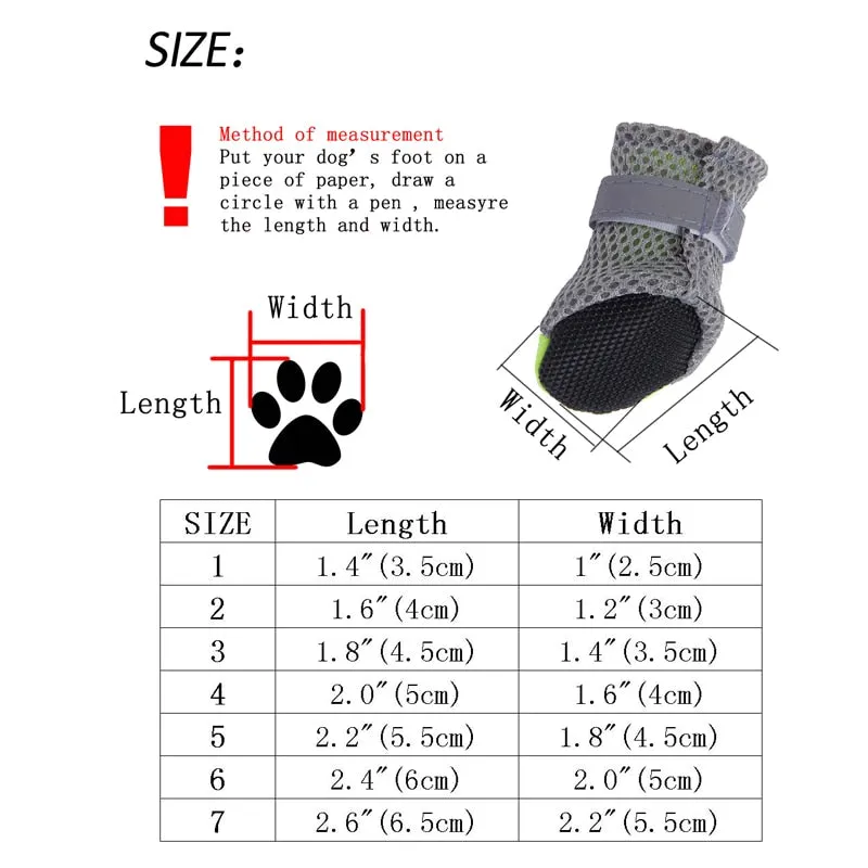 Pet Dog shoes Waterproof Anti-slip boots for puppy cat