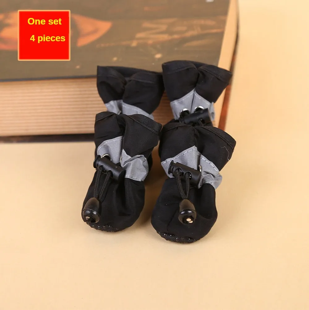 Pet Dog shoes Waterproof Anti-slip boots for puppy cat