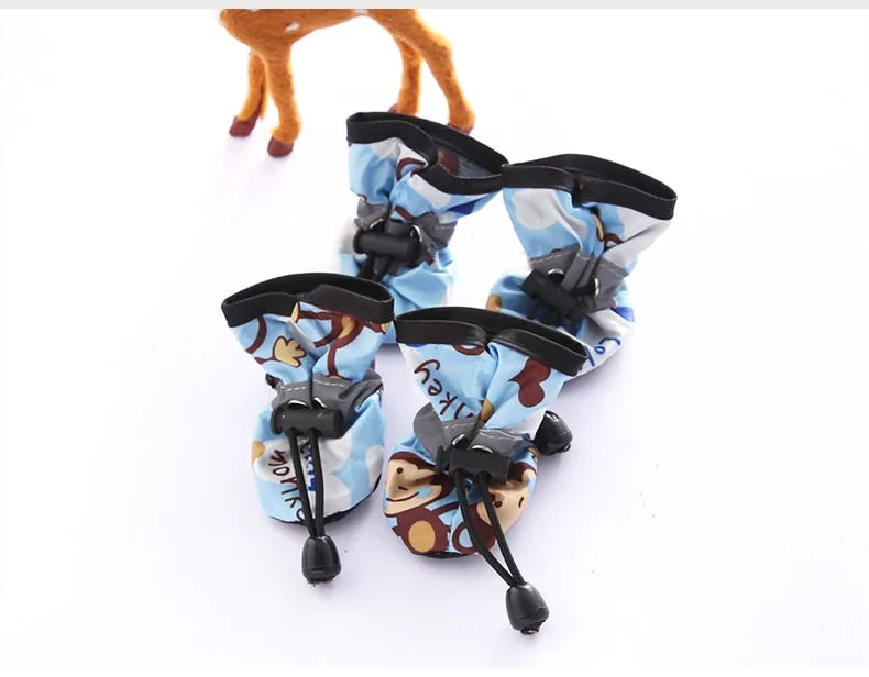 Pet Dog shoes Waterproof Anti-slip boots for puppy cat