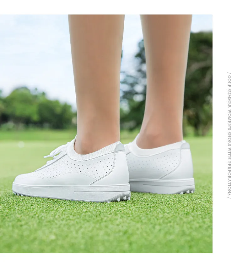 PGM XZ205 stylish golf shoe women light weight custom logo golf shoes