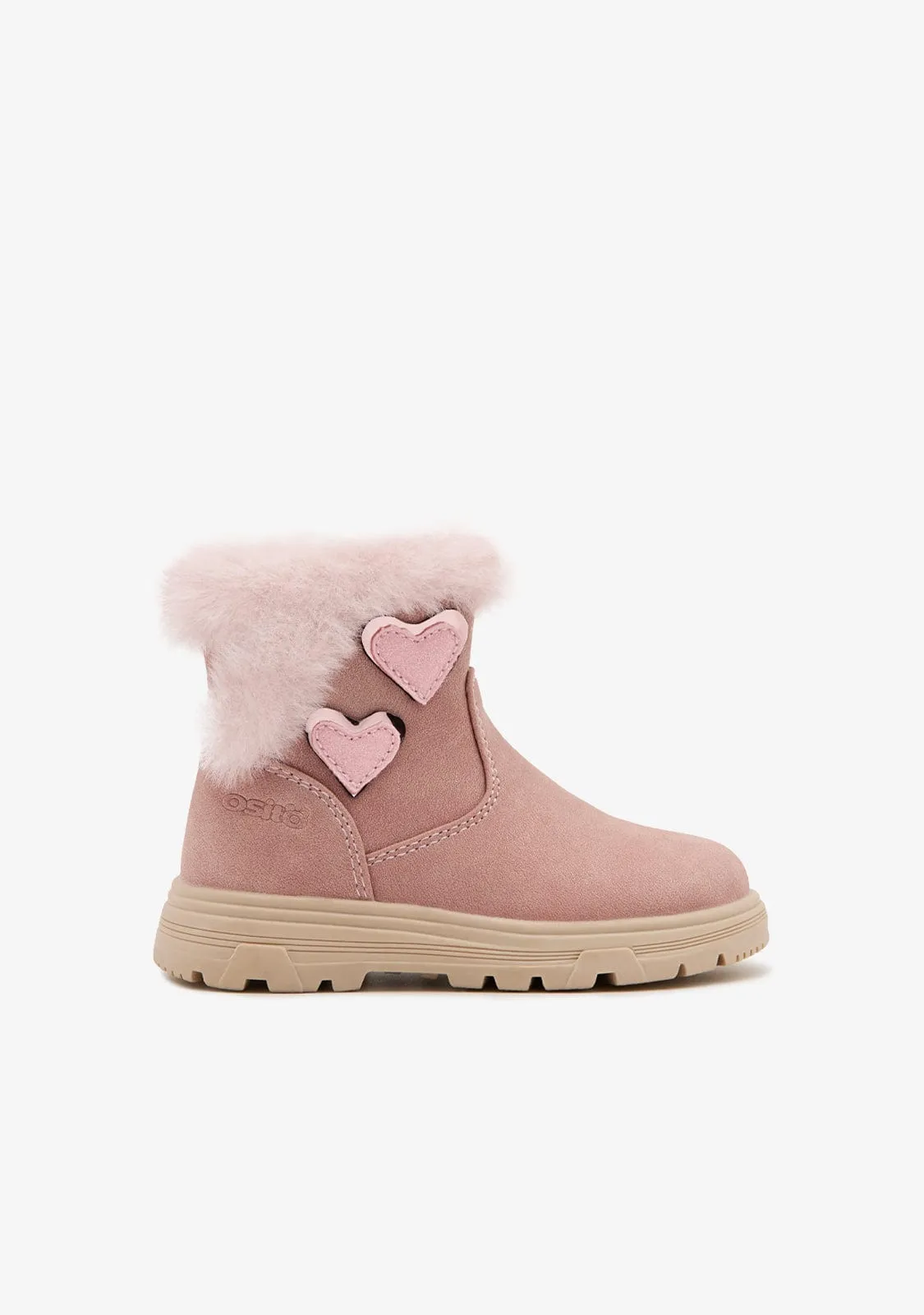 Pink Hearts Boots