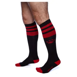 Prowler RED Football Socks Black Red