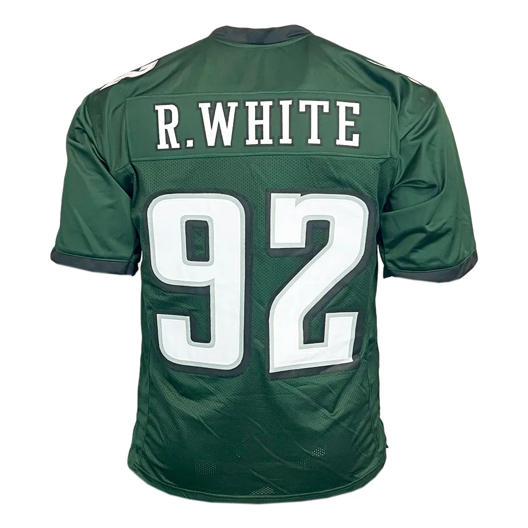 Reggie White Unsigned Philadelphia Green Football Jersey