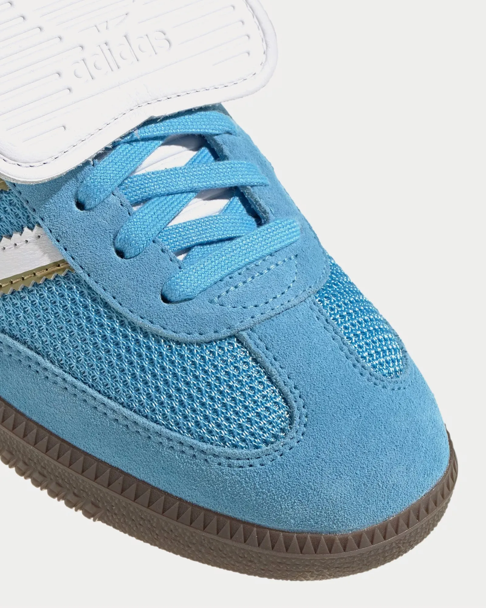 Samba LT Semi Blue Burst / Cloud White / Gum Low Top Sneakers