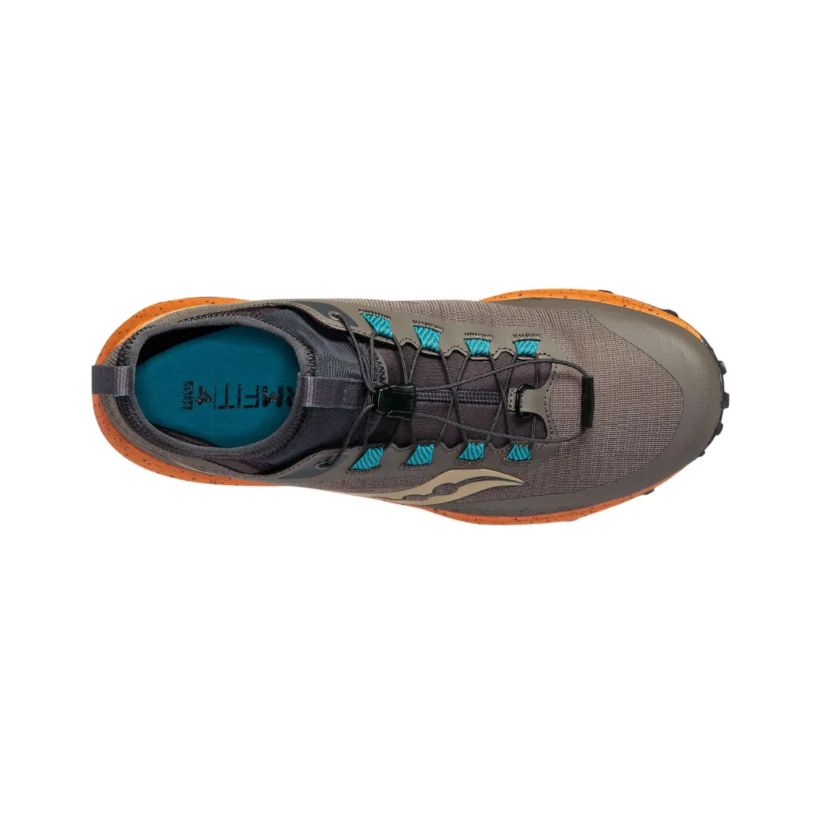 Saucony Peregrine 13 Shoes Gray Orange