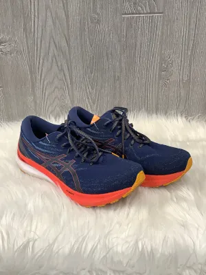 Shoes Athletic By Asics In Blue & Orange, Size: 11