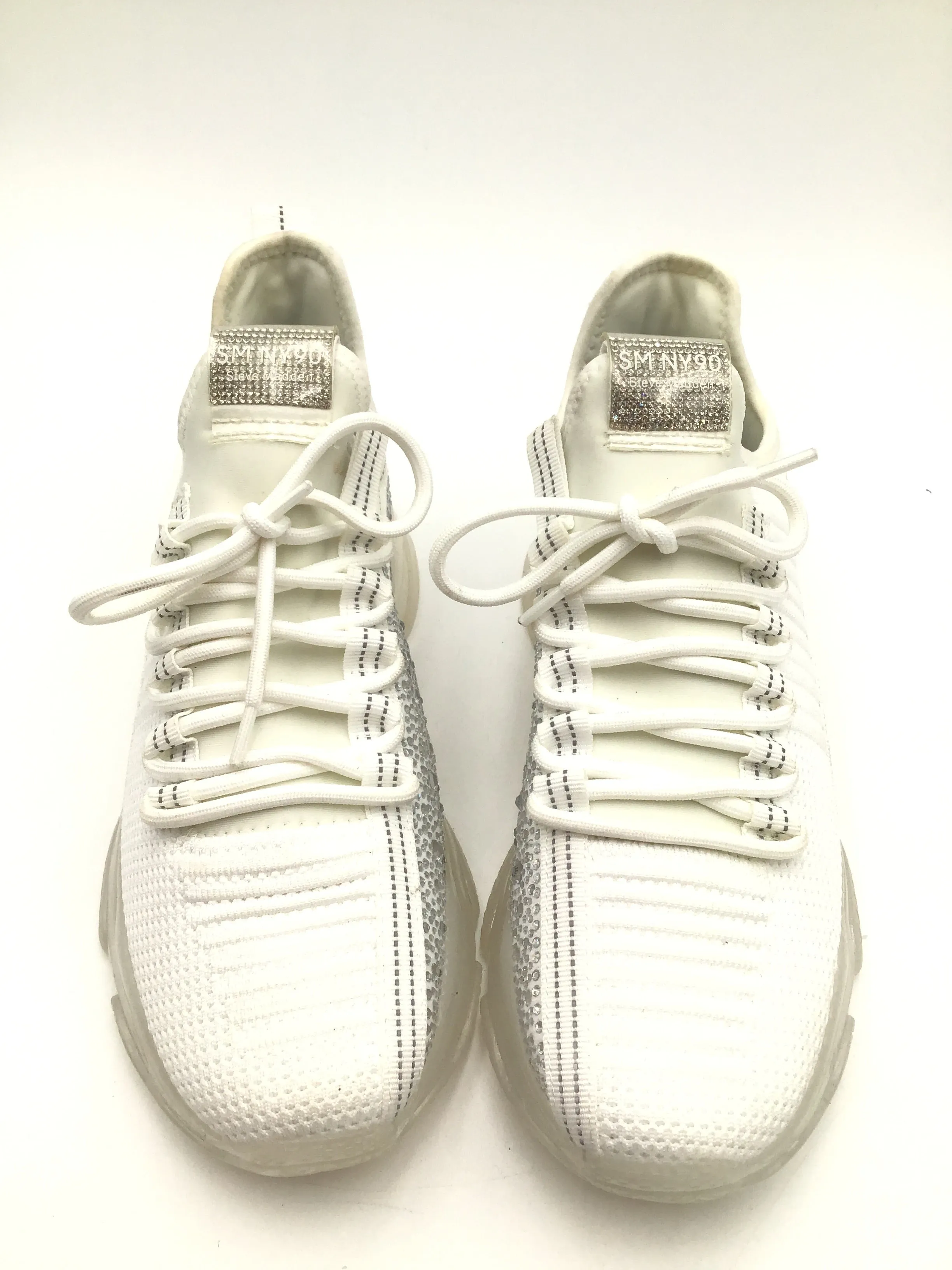 Shoes Athletic By Steve Madden In White, Size: 10