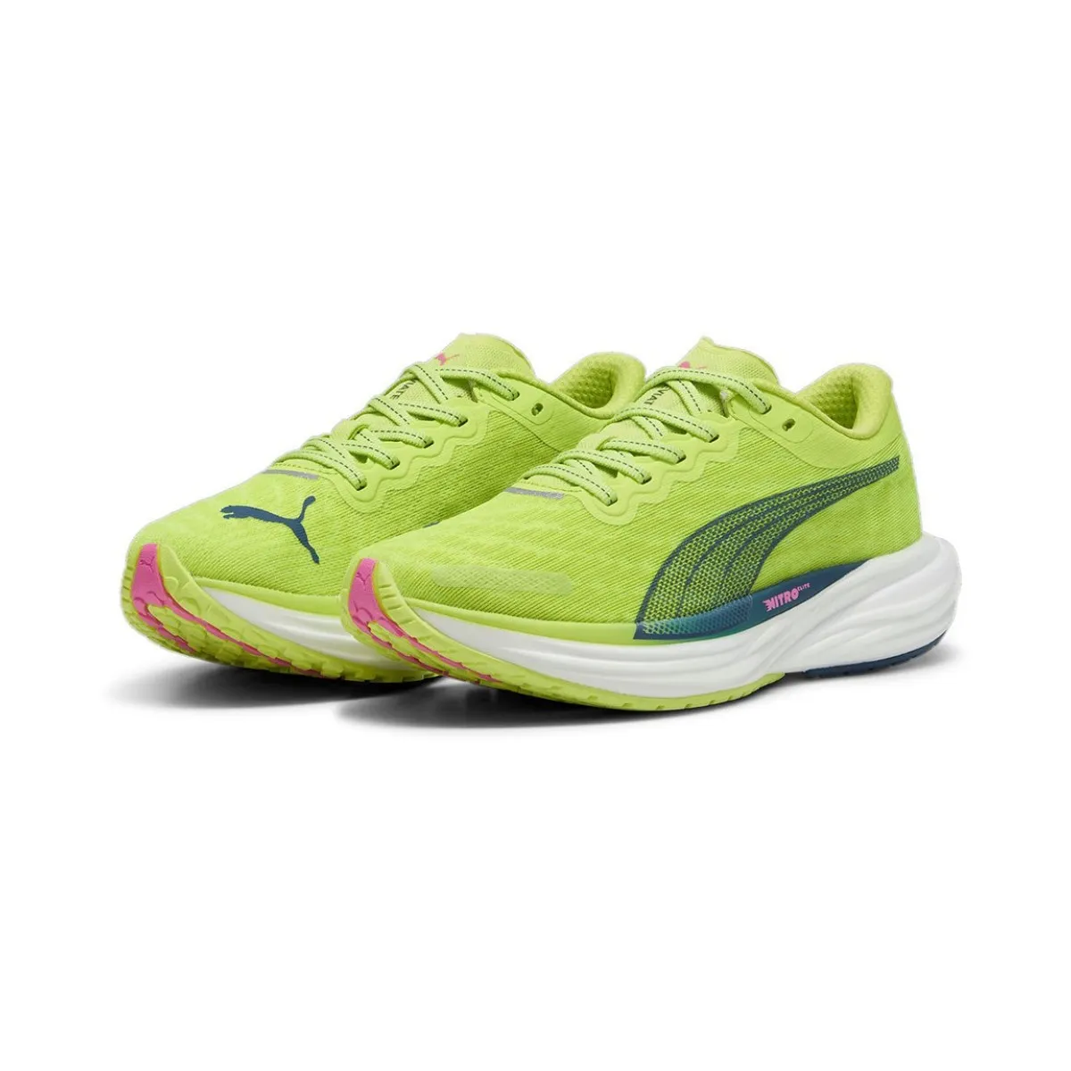 Shoes Puma Deviate Nitro 2 Green Blue SS24 Women