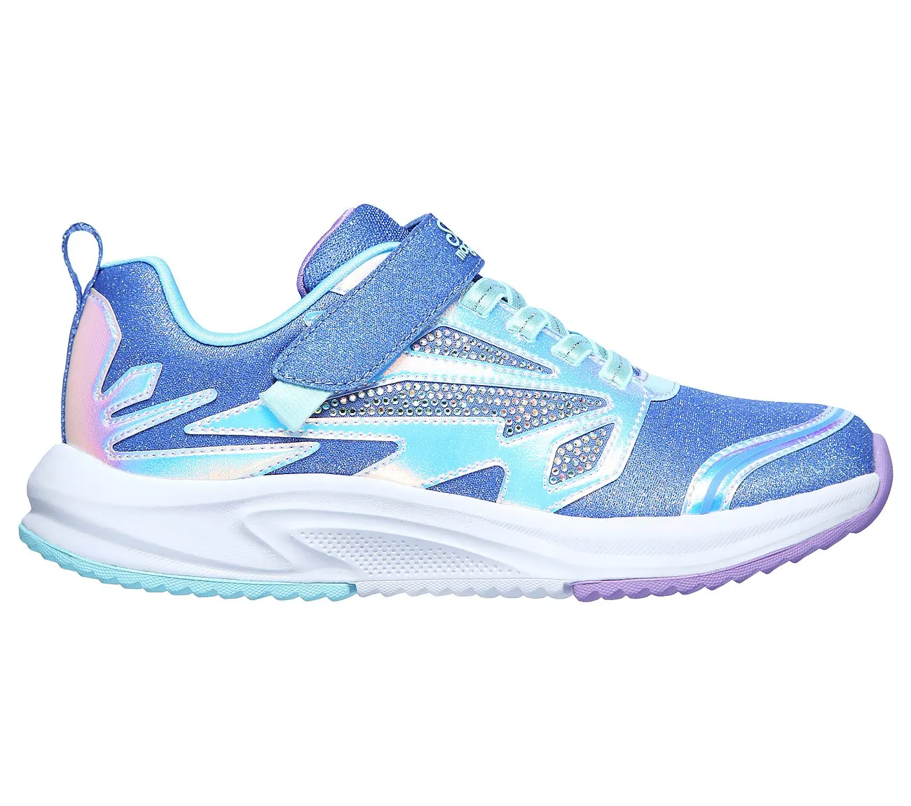 Skechers Kids Speed Runner Sweet Freeze Trainers - Blue