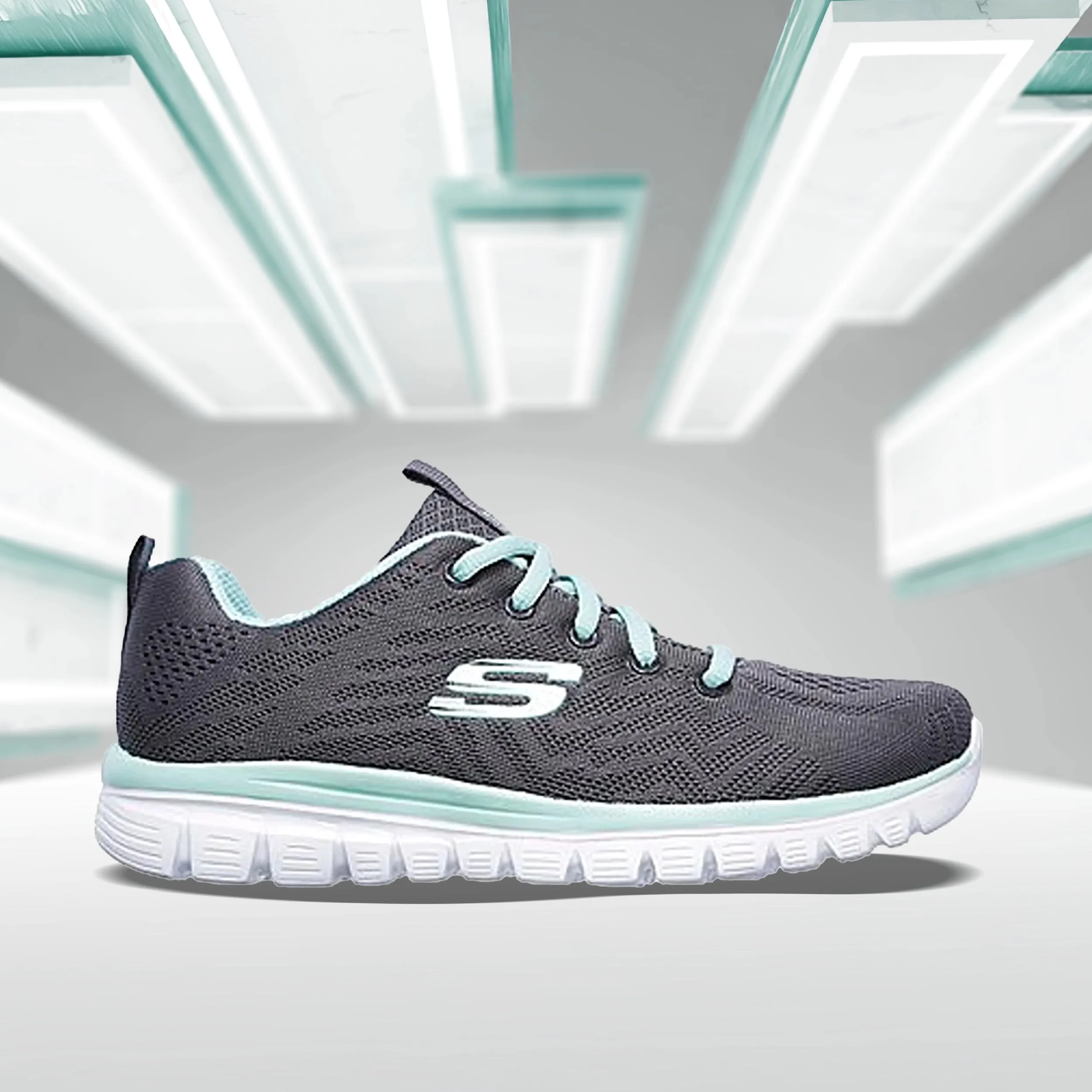 SKECHERS WOMEN'S GRACEFUL - GET CONNECTED (12615-CCGR)