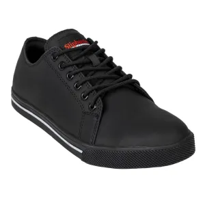 Slipbuster Microfibre Safety Trainers Matte Black 42 - BA060-42