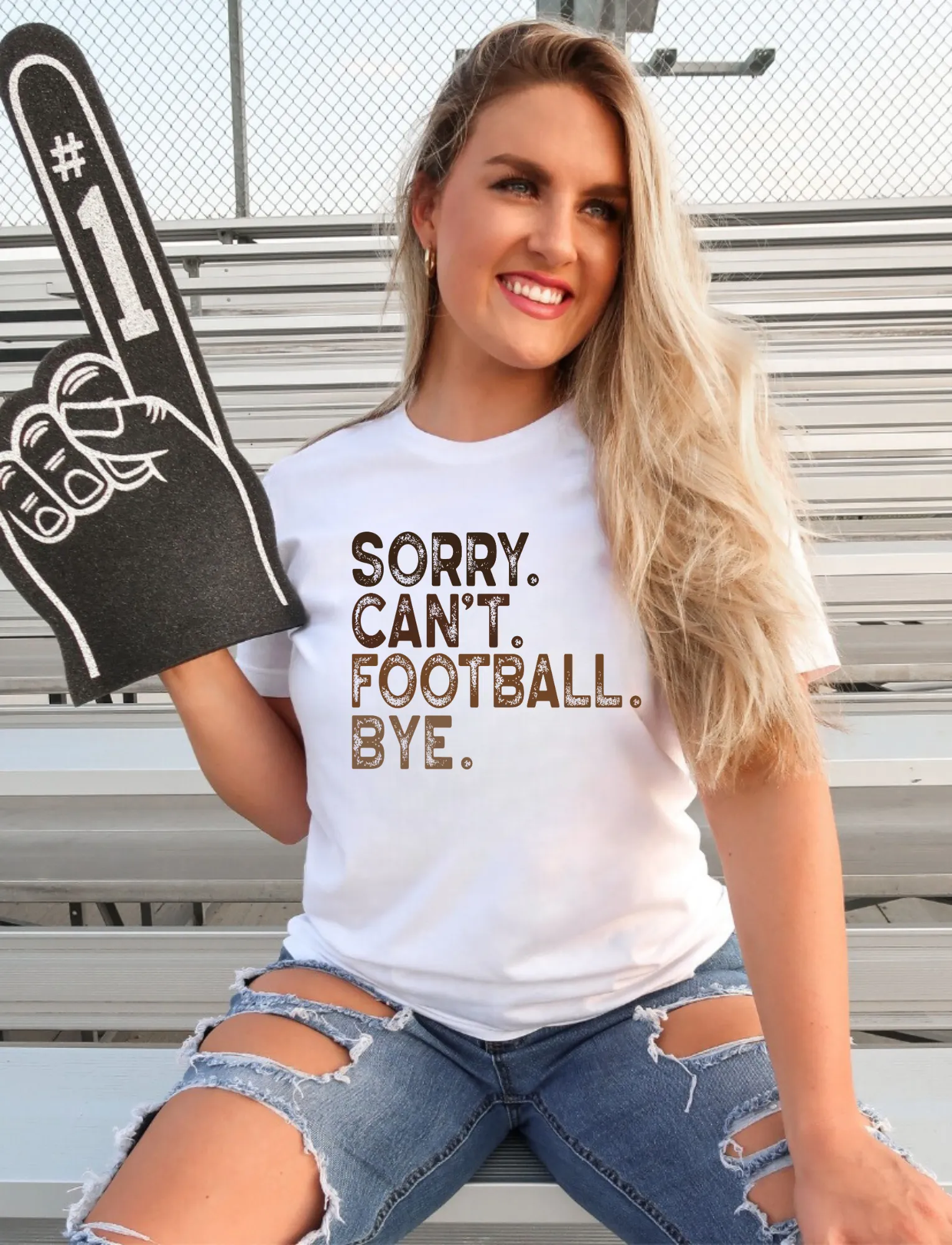 Sorry Can't Football Bye shirt