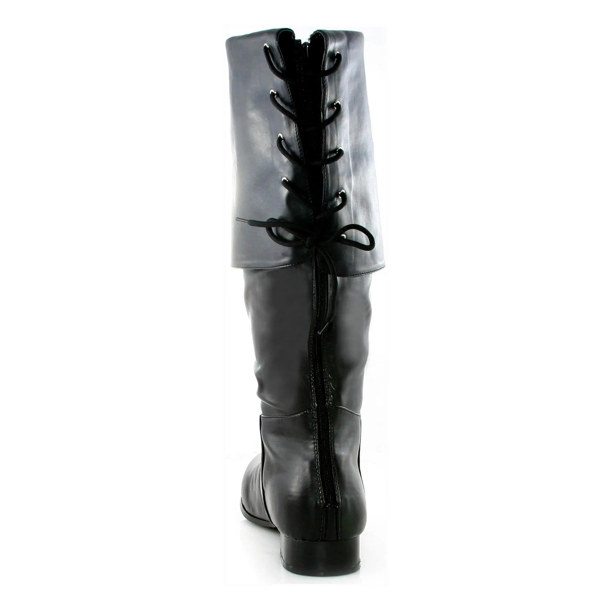 Sparrow Black  Pirate Mens Costume Boots