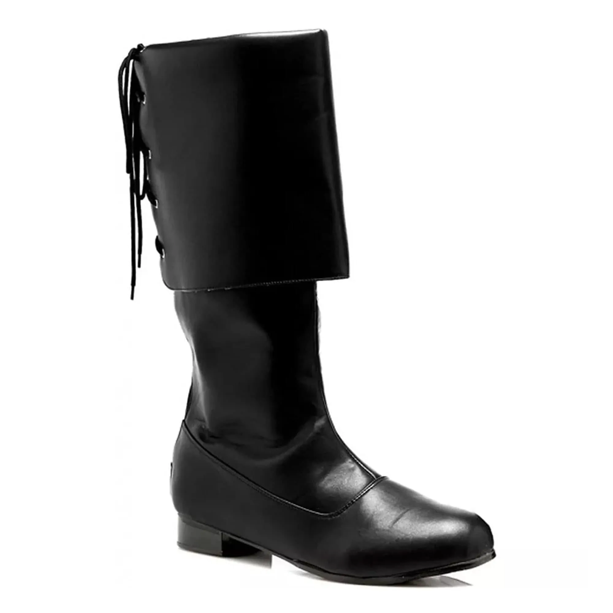 Sparrow Black  Pirate Mens Costume Boots