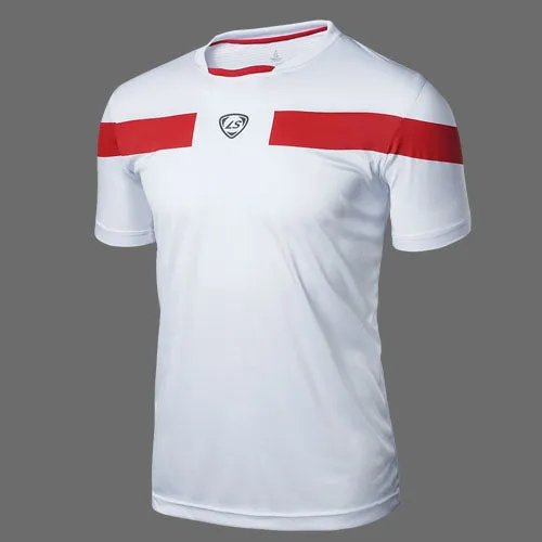 Summer Style New Soccer Jerseys T Shirt Men Camisa Masculina 2017 New Brand Sales Camisas Quick Dry Slim sports jersey