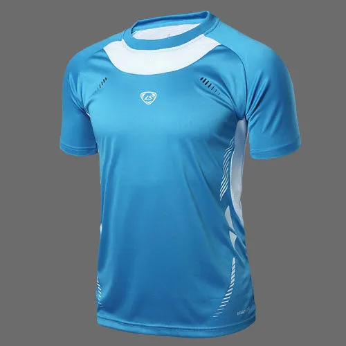 Summer Style New Soccer Jerseys T Shirt Men Camisa Masculina 2017 New Brand Sales Camisas Quick Dry Slim sports jersey