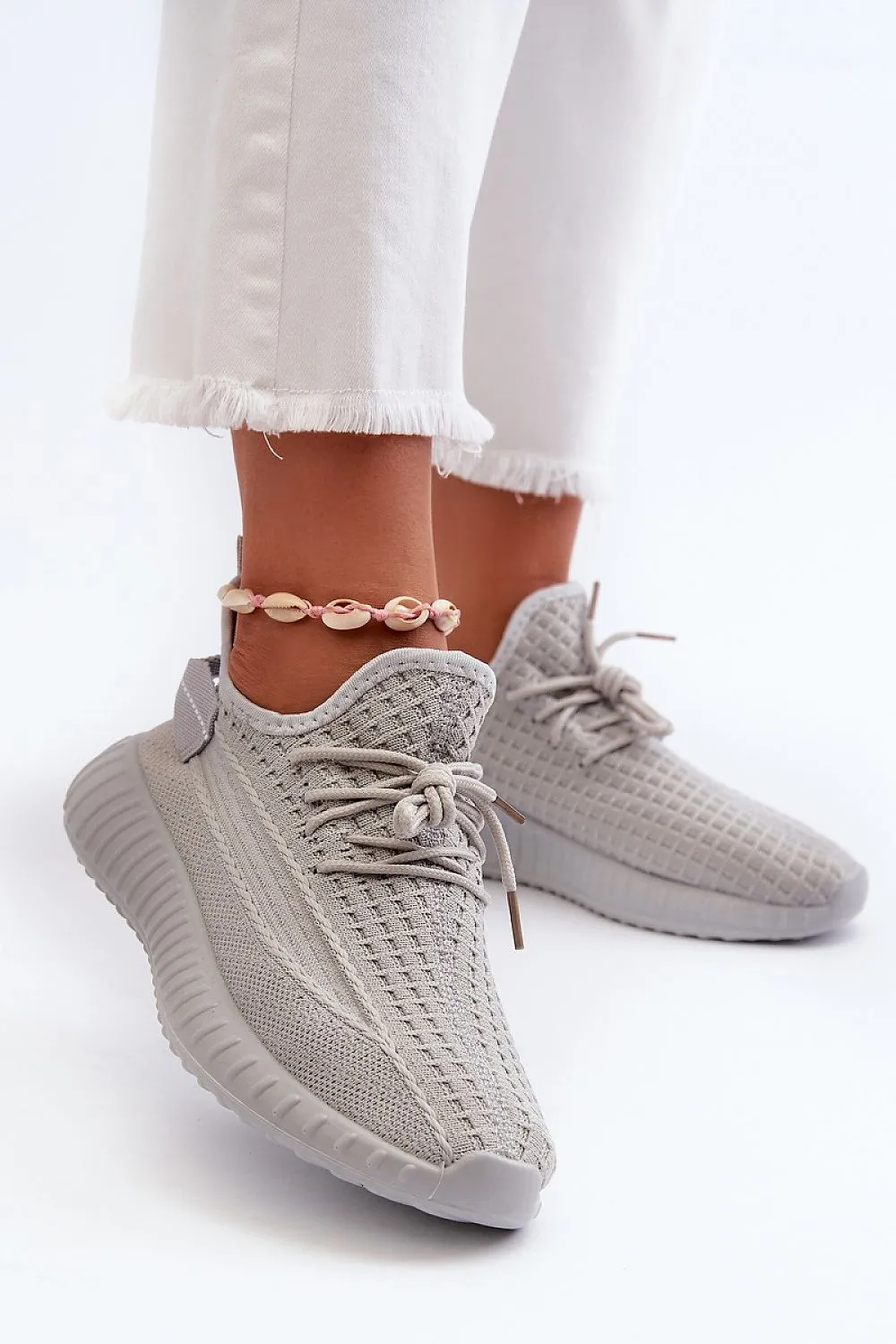 TEEK - Laced Sock Sneakers