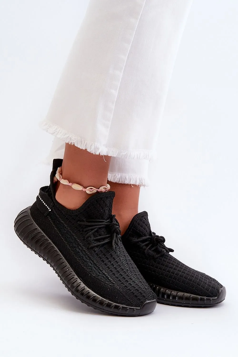 TEEK - Laced Sock Sneakers