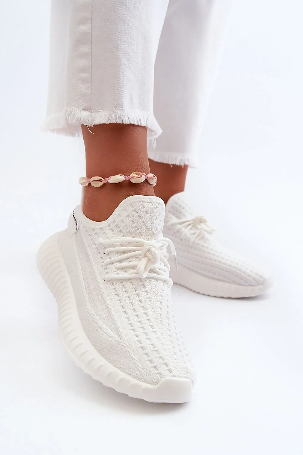 TEEK - Laced Sock Sneakers