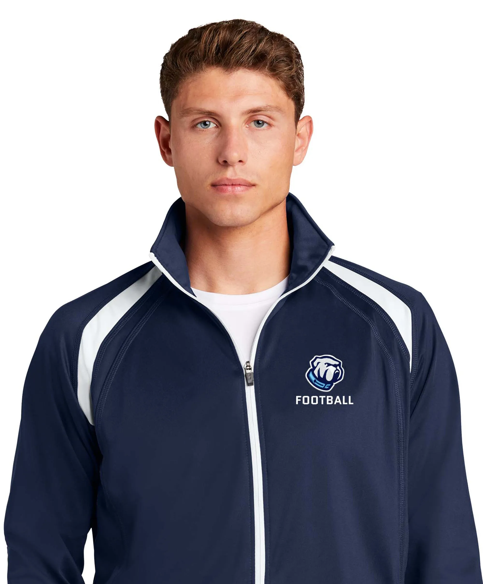 The Citadel Bulldog, Sports - Football, Tricot Track Embroidery Jacket