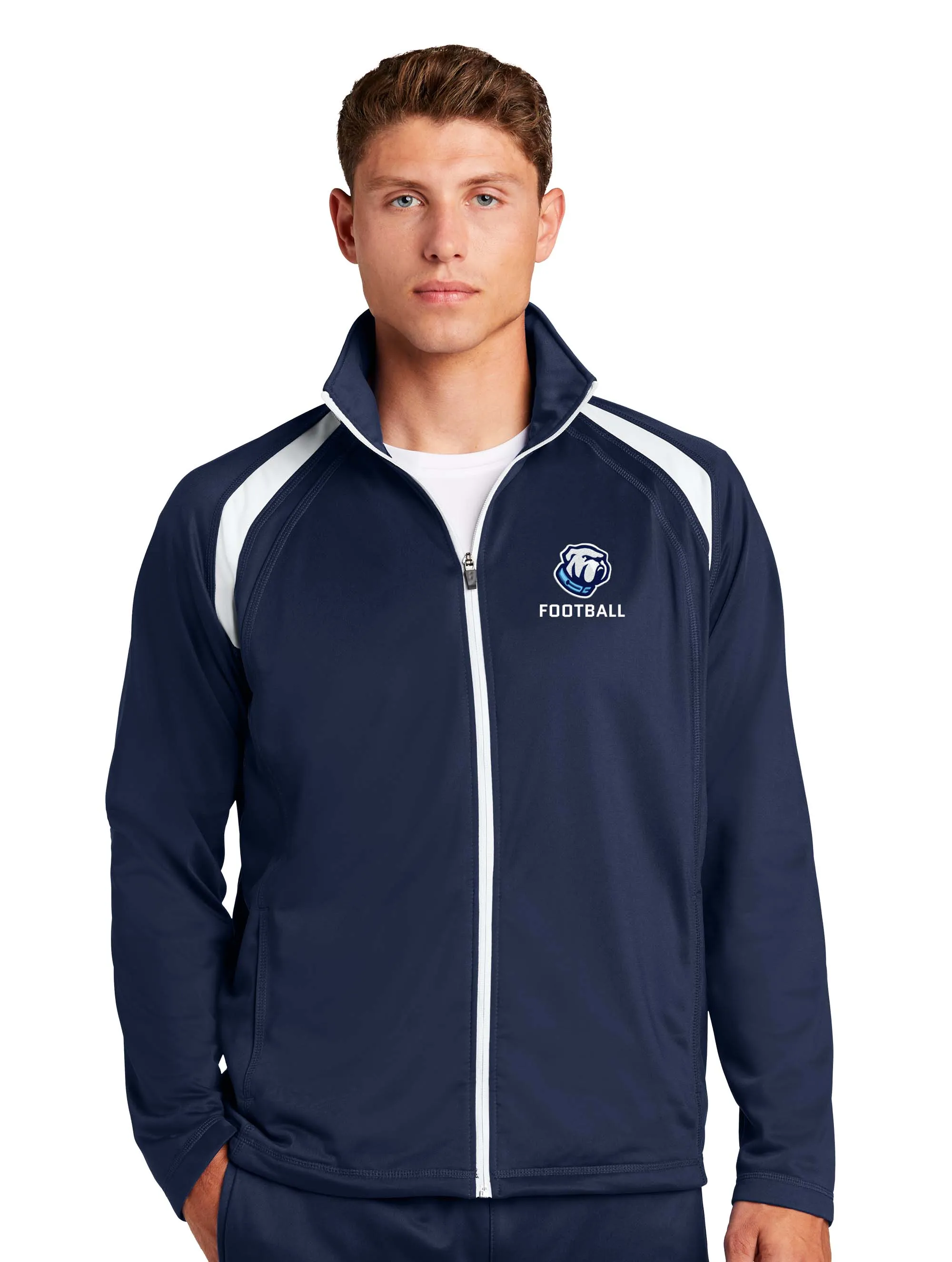 The Citadel Bulldog, Sports - Football, Tricot Track Embroidery Jacket