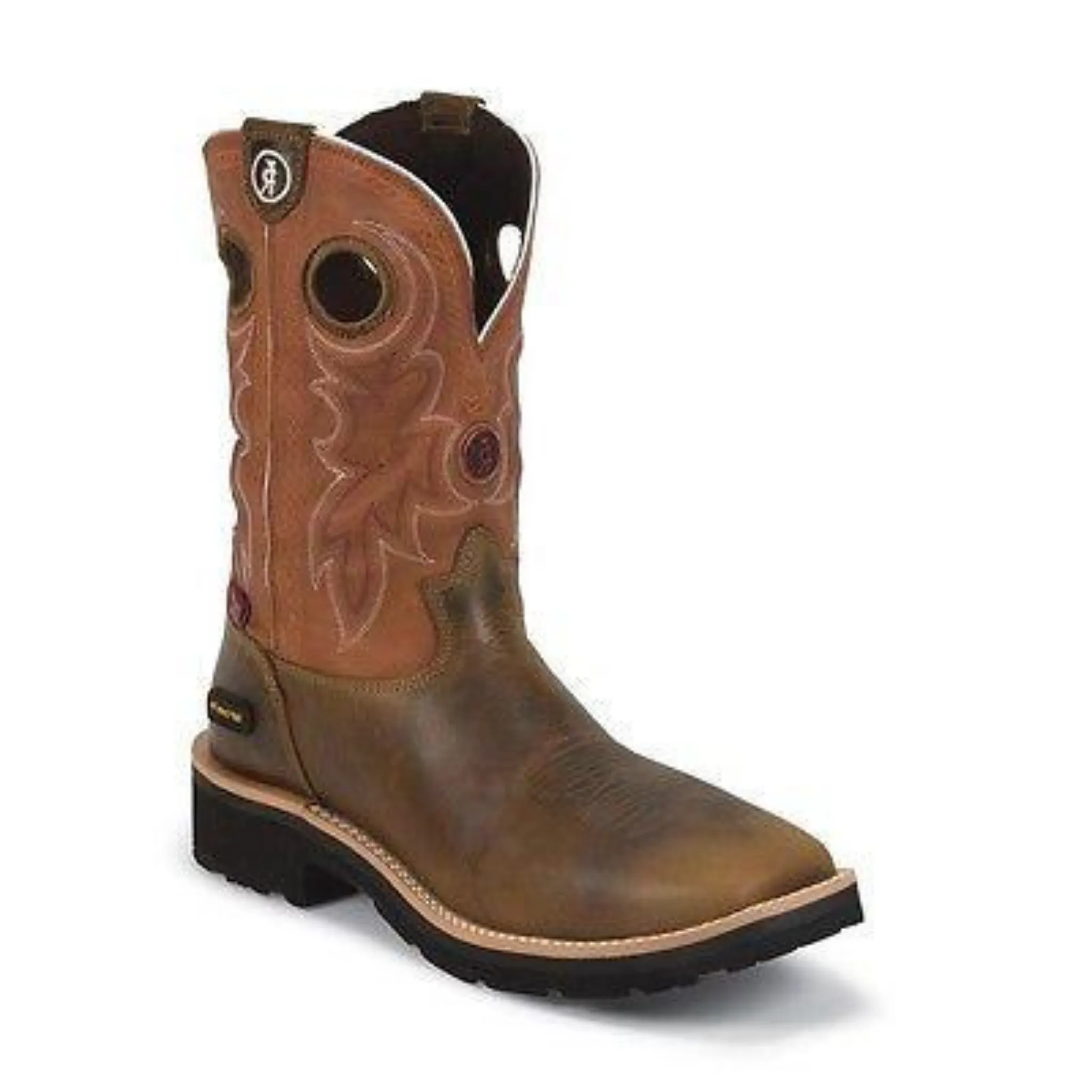 TONY LAMA MEN'S WATERPROOF COMPOSITE TOE WORK BOOT - TW3300