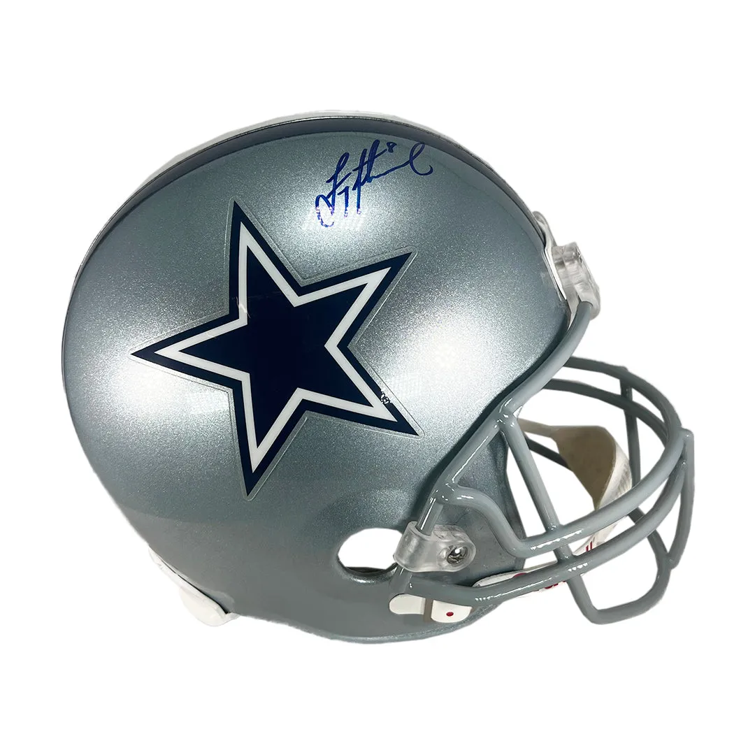 Troy Aikman Signed Dallas Cowboys Full-Size Replica Football Helmet (JSA)