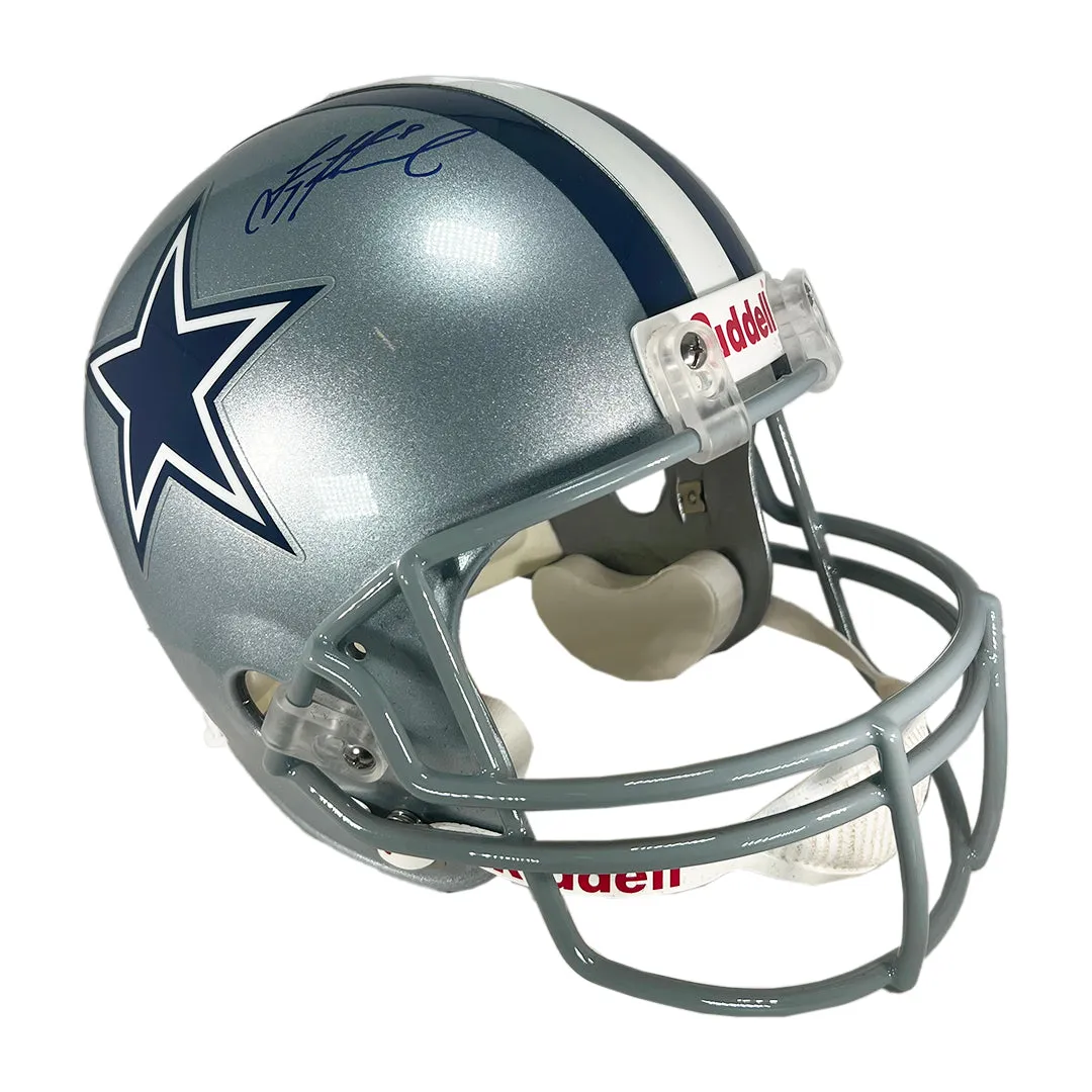 Troy Aikman Signed Dallas Cowboys Full-Size Replica Football Helmet (JSA)