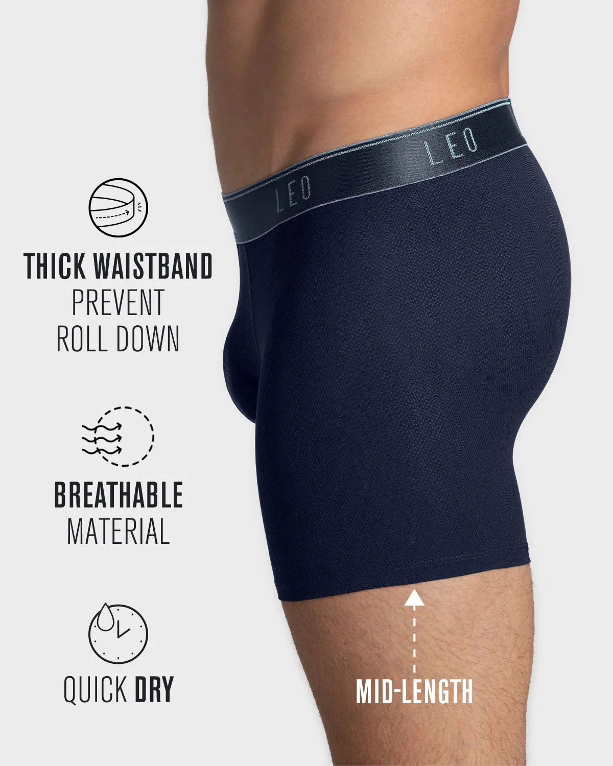 Ultra-Light Boxer Brief with Ergonomic Pouch