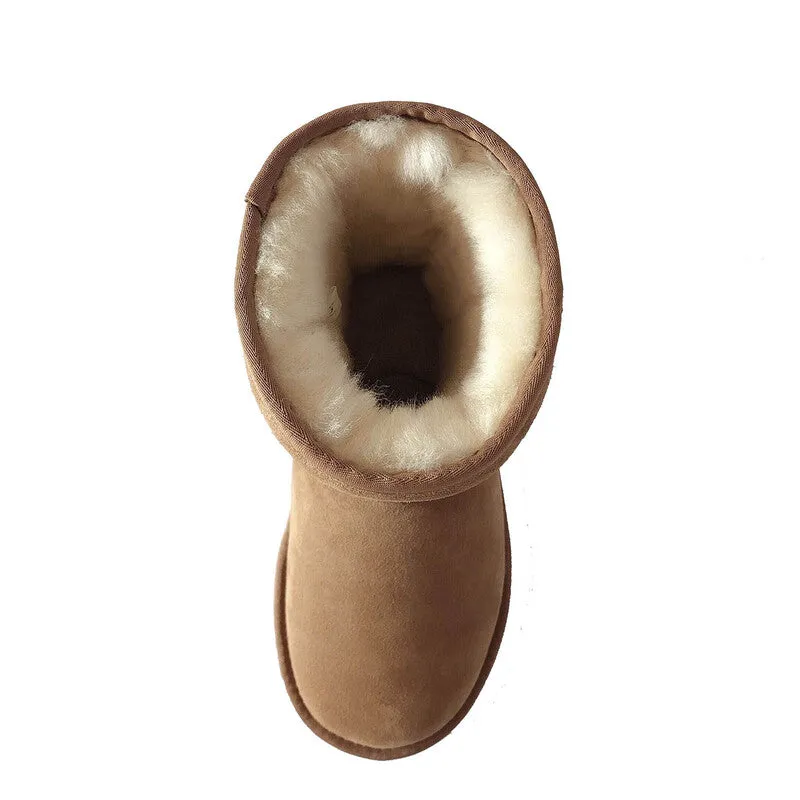 Unisex Classic UGG Mini Boots Water Resistant - Chestnut