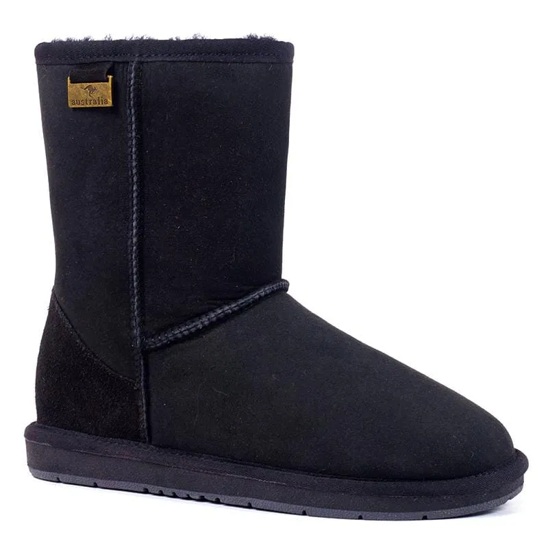 Unisex Premium Short Classic UGG Boots Water Resistant - Black