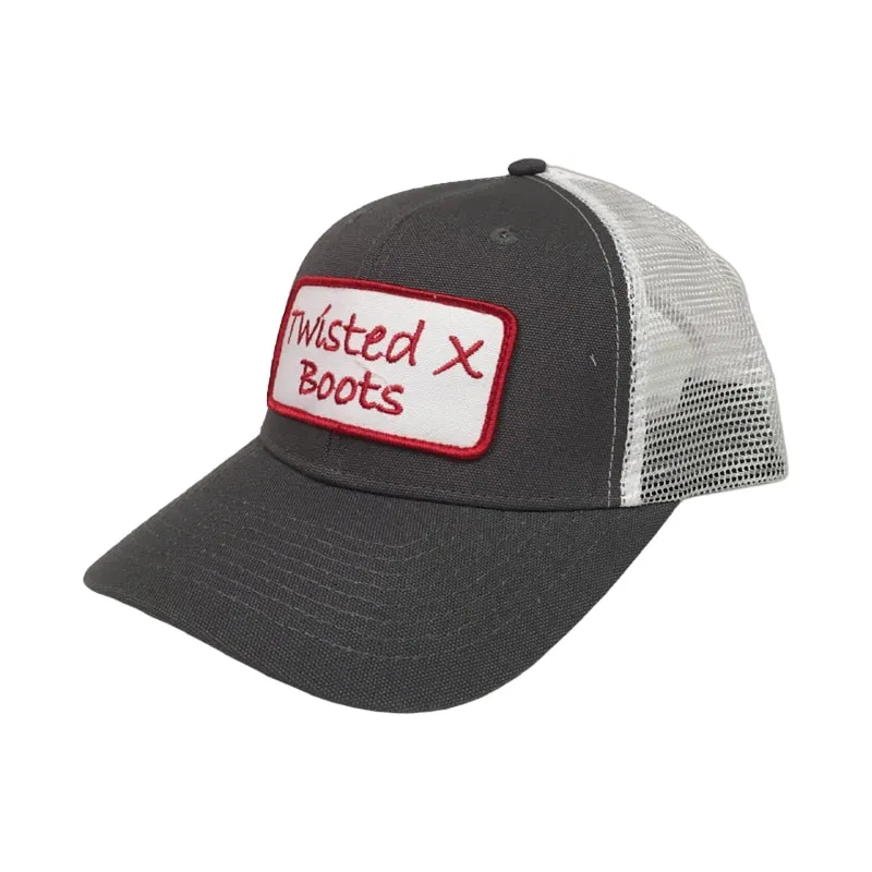 Western Fashion Twisted X Boots Grey Mesh Cap